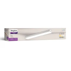 Plafonnier LED Décoratif 45W 3en1 4650lm finition bois