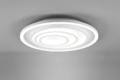 Plafonnier Led dimmable blanc mat 40W télécommande incluse - Trio - Kagawa