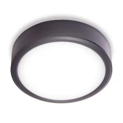 Plafonnier LED encastrable rond avec transformateur intégré, IP44, 2 types de fixation, extra plat, 1650 Lumens, CCT