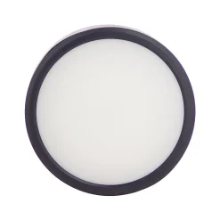 Plafonnier LED encastrable rond avec transformateur intégré, IP44, 2 types de fixation, extra plat, 1650 Lumens, CCT