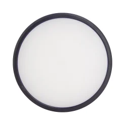 Plafonnier LED encastrable rond avec transformateur intégré, IP44, 2 types de fixation, extra plat, 2500 Lumens, CCT