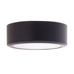 Plafonnier LED encastrable rond avec transformateur intégré, IP44, 2 types de fixation, extra plat, 800 Lumens, CCT