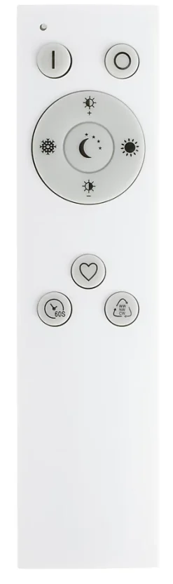 Plafonnier LED intégrée dimmable 3100lm 36W blanc froid, blanc neutre et blanc chaud GoodHome Basilo h.6.5 x ø57 cm