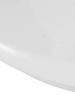 Plafonnier LED intégrée 1000lm 8W blanc neutre GoodHome Leto blanc H.8 x Ø25 cm