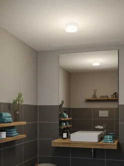 Plafonnier LED Maro IP44 3000K 430lm 230V 6,8W Blanc