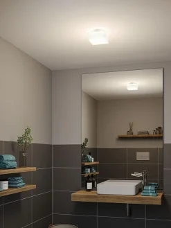 Plafonnier LED Maro IP44 3000K 430lm 230V 6,8W Blanc