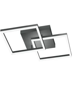 Plafonnier LED moderne BARD 39W Anthracite 3394-29-282 Fabas Luce