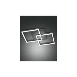 Plafonnier LED moderne BARD 39W Anthracite 3394-29-282 Fabas Luce