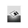Plafonnier LED moderne BARD 11W Noir 3394-24-101 Fabas Luce