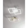 Plafonnier LED moderne BARD 39W Blanc 3394-22-102 Fabas Luce