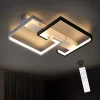 Plafonnier LED NETTLIFE, lampe de plafond moderne pour chambre à coucher, couloir