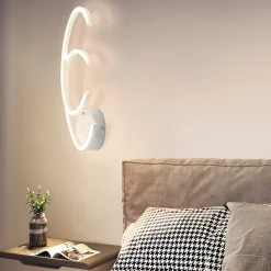 Plafonnier LED NETTLIFE salon 24W plafonnier moderne 3000K pour couloir cuisine