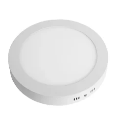 Plafonnier led Rond en saillie 18W 225mm Blanc Froid 6000K