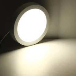 Plafonnier led Rond en saillie 18W 225mm Blanc Neutre 4000K