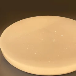 Plafonnier LED Rond Plat 48W Etoilé - Blanc Froid 6000K - 8000K - SILAMP