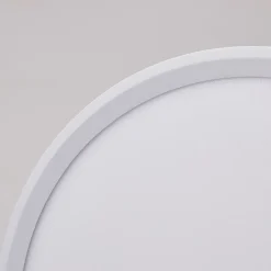 Plafonnier LED Rond 32W Extra-Plat CCT 40cm, Lampe Superslim Sceneswitch 3 ambiances - BLANC