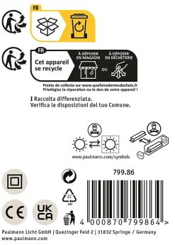 Plafonnier LED 3-Step-Dim Malika 2700K 2300lm 230V 29W gradable Anthracite