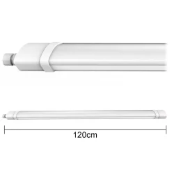 Plafonnier LED étanche 120cm 60W 6000 lm IP65 4000K