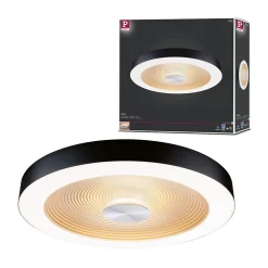 Plafonnier LED Volea IP44 3000K 1300lm / 0lm 230V 4W / 18,5W gradable Noir Doré