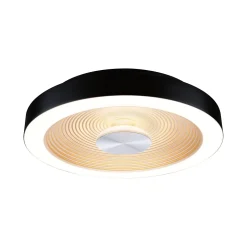 Plafonnier LED Volea 3000K 950lm / 0lm 230V 3,5W / 13W gradable Noir Doré Argent