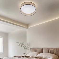 Plafonnier LED 30W Abatjour en Rotin 40cm CCT 3000K4000K6000K