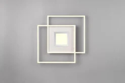 Plafonnier LED 36W - 4200lm, 2700 à 6500K - Dimmable - Blanc mat - Trio - Via