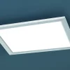 Plafonnier LED 15W - 1700lm, 3000K - 30x30 cm - Dimmable - Blanc - Trio - Phoenix