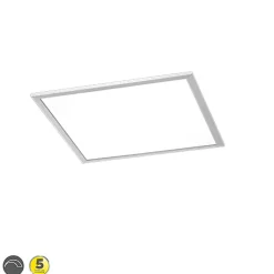 Plafonnier LED 15W - 1700lm, 3000K - 30x30 cm - Dimmable - Blanc - Trio - Phoenix