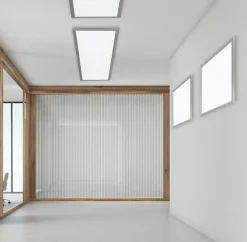 Plafonnier LED 15W - 1700lm, 3000K - 30x30 cm - Dimmable - Blanc - Trio - Phoenix