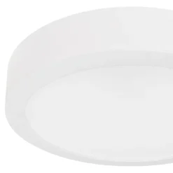 Plafonnier LED 18W blanc Ø22,8 x H.4cm Boxelder