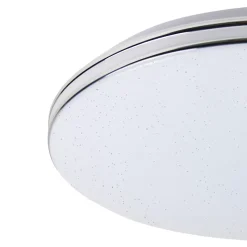 Plafonnier LED 24W blanc Ø.40cm blanc neutre 2500lm