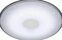 Plafonnier Led 21,5W, diam 42,5cm Blanc Effet étoilé 2400 lm - Trio - Shogun