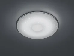 Plafonnier Led 21,5W, diam 42,5cm Blanc Effet étoilé 2400 lm - Trio - Shogun