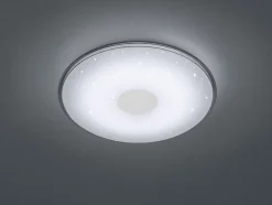 Plafonnier Led 21,5W, diam 42,5cm Blanc Effet étoilé 2400 lm - Trio - Shogun