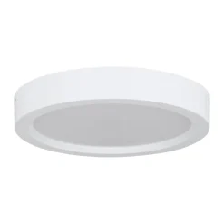Plafonnier LED 14W IP20 blanc Ø21cm Eglo, Idun