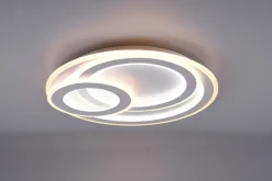 Plafonnier LED 74W, 9000lm, 2700-6000K, variateur intégré, télécommande - Trio - Mita