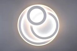 Plafonnier LED 74W, 9000lm, 2700-6000K, variateur intégré, télécommande - Trio - Mita