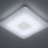 Plafonnier LED 21,5W SMD effet ciel étoilé, 2400 lm, 3000-5500K, dimmable avec télécommande - Trio - Samurai