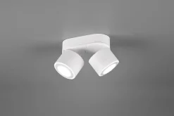 Plafonnier LED 5W, 2x450lm, 3000K, Orientable, Encastrable ou en saillie - Trio - Taurus