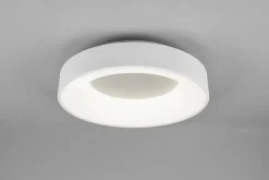 Plafonnier LED, 1x SMD, 27W, 3200lm, 4000K, Blanc mat - Trio - Girona
