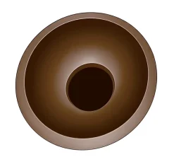 Plafonnier Light Prestige Coco, LED marron 3000K, 1 pièce.