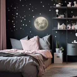 Plafonnier Light Prestige Luna gris LED 4000K 1 pièce.