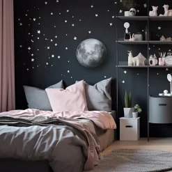 Plafonnier Light Prestige Luna gris LED 4000K 1 pièce.