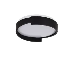 Plafonnier Light Prestige Halo noir LED CCT 3000, 4000, 6000 (réglable) 1 pc.