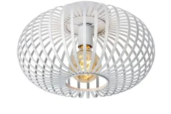 Plafonnier MANUELA en métal avec 1xE27 - Blanc - Lucide
