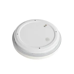 Plafonnier moderne blanc 25 cm IP44 - Walden