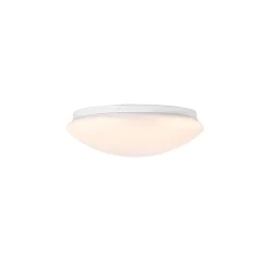 Plafonnier moderne blanc 26 cm avec LED - Iene