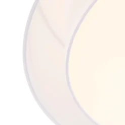 Plafonnier moderne blanc 50 cm 3 lumières - Drum Duo