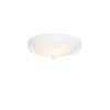 Plafonnier moderne blanc 18 cm IP44 - Yuma