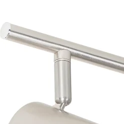 Plafonnier moderne en acier 3 lumières orientables - Jeana